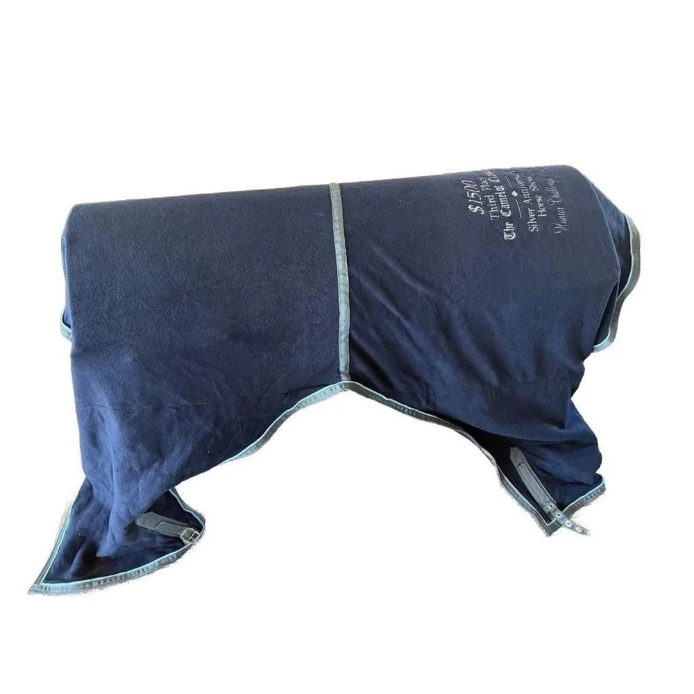 The Camelot Classic Silver Anniversary Horse Show Award Cooler Blanket